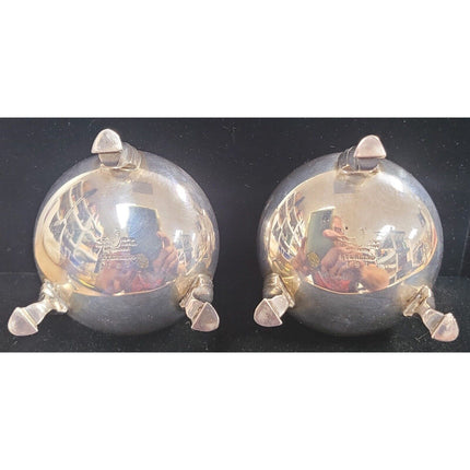 Sterling Grogan & Co Pittsburgh PA Salt and Pepper With Salts and Bags