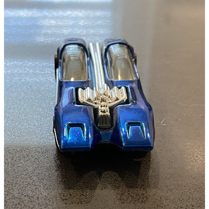 1969 Hot Wheels Splittin Image Blue Spectraflame Diecast Car Toy