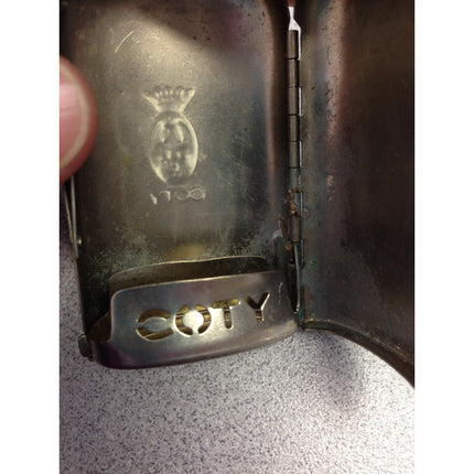 Vintage Cody Metal Perfume Carrying Case