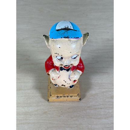 Hubley Cast Iron Porky Pig Still Bank