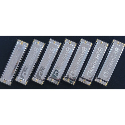 Hohner Blues Band 7-Piece Harmonica Set Model 1501/7