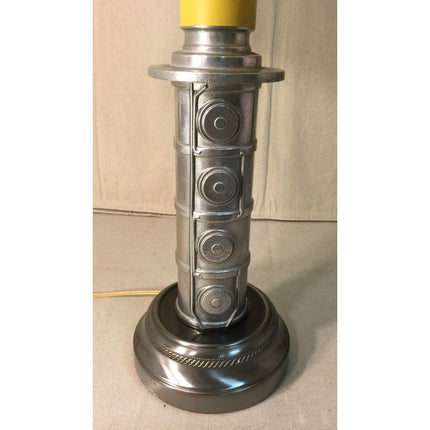 Vintage 1950s 60s RCA Employee Gift Custom Table Lamp Bob Reed Original Parts