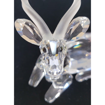 Swarovski Crystal Kudo Gazelle Figurine 1994 “Inspiration Africa” w/ Box & COA