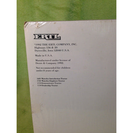 Ertl John Deere Die-Cast 6000 Series 7000 Tractor Kit – New in Sealed Box (NIB)