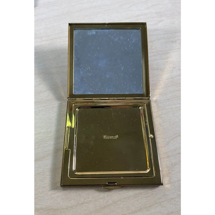Wadsworth “Kansas” Ladies Compact – 3" Vintage Makeup Powder Case