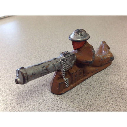 Vintage Barclay Manoil US Army Lying Sniper Lead Toy Soldier Figure