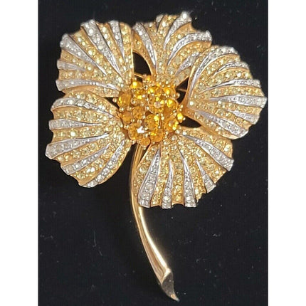 Vintage Krementz Giovanni Gold & Silver Tone Costume Jewelry