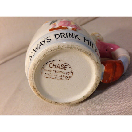 Vintage “Always Drink Milk” Mugs – Set of 2