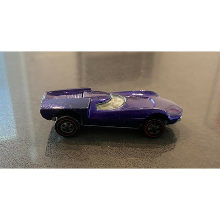 1969 Hot Wheels Redline “Turbofire” Spectraflame Purple Die-Cast Car Toy
