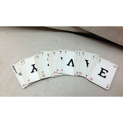 Vintage Crossword Lexicon Card Game – Complete with Instructions