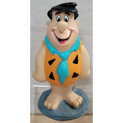 Lot of 4 Flintstones Plastic Still Banks (1994) – Fred, Barney Pebbles & Bam Bam