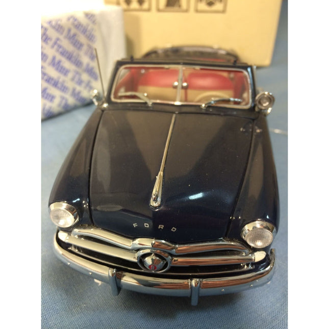 Franklin Mint 1949 Ford Custom Convertible 1:24 Diecast Model Toy Car NIB