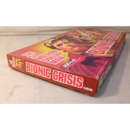 1975 Parker Six Million Dollar Man “Bionic Crisis” Board Game – Complete!