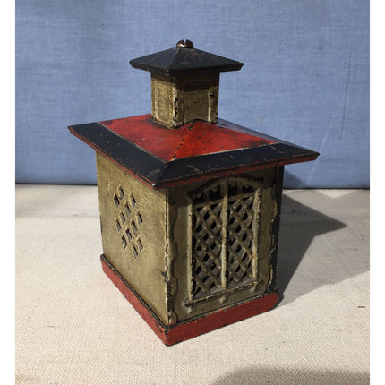 Stevens Cast Iron Cupola Still Bank – Large Size Circa 1869