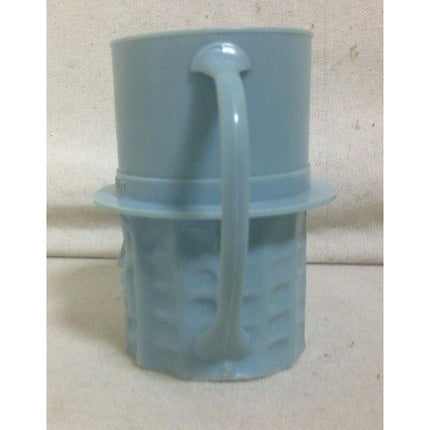 Vintage Planters Mr. Peanut Light Blue Plastic Mug – Advertising Drink Cup
