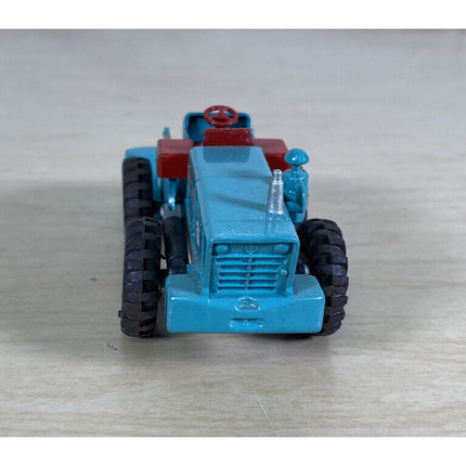 Vintage 1960s Matchbox Lesney K-10 Aveling-Barford Tractor-Shovel w/ Box