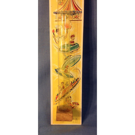 Fun Day Saver Tube Coin Bank with Lock & Key – 1974 “Coin Catchers”