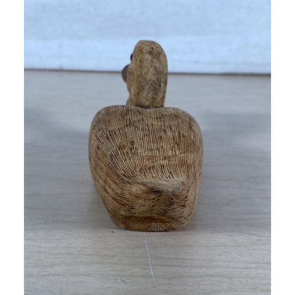 1984 Carl Geesey Handcarved Wooden Duck 6” Figurine