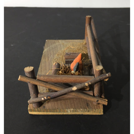 1920’s Vintage Farm Toy German Wooden Toy Chicken Coop