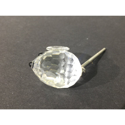 Swarovski #7655 Lead Crystal Mouse Figurine Original Container 2.75"