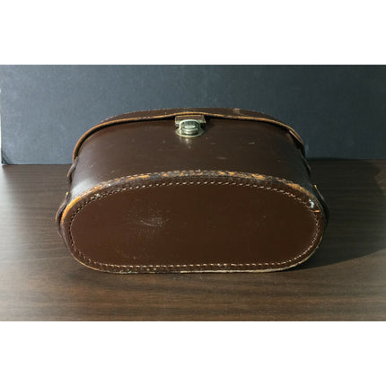 Vintage 1930s–40s Carl Zeiss Jena Delactis 8x40 Brass Body Binoculars w/ Case