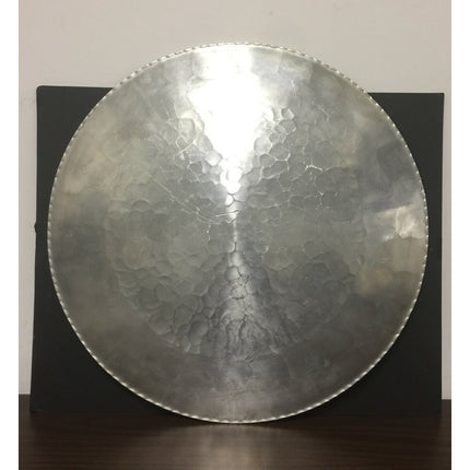 Arthur Armour Aluminum Zodiac Tray – Mid-Century Hand-Wrought 18" Vintage