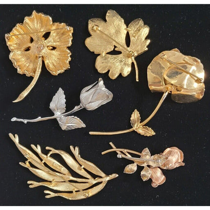 Vintage Krementz Giovanni Gold & Silver Tone Costume Jewelry