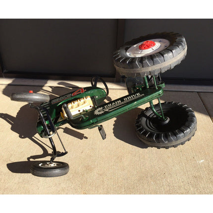 Vintage 1970s AMF Big 4 #538 Chain Drive Pedal Tractor Pressed Steel
