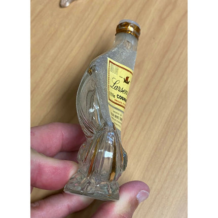 Original 1960s France Larsen Invincible Cognac Ship Bottle Decanter w/ Stopper & OB