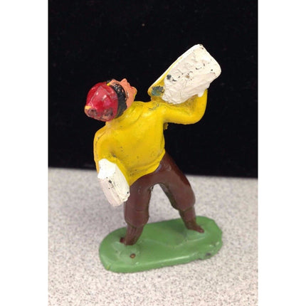 Vintage Barclay Lead Figurine Newsboy 2 3/4" Tall