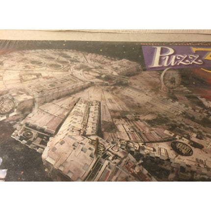 Star Wars Puzz 3D Millennium Falcon 857 Pieces, 1995 Milton Bradley – Sealed Box
