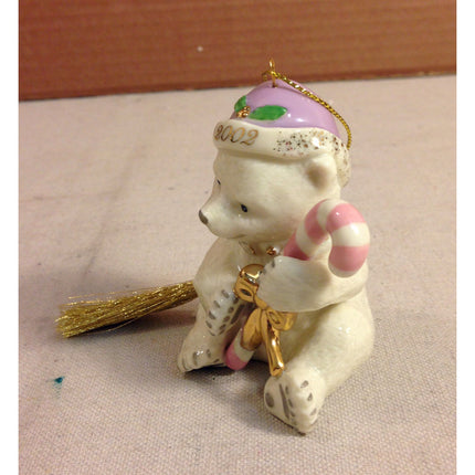 Lenox 2002 Annual Christmas Ornament – Arctic Holiday Friend w/ COA & Box