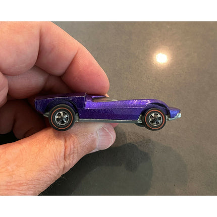 1969 Hot Wheels Redline “Turbofire” Spectraflame Purple Die-Cast Car Toy