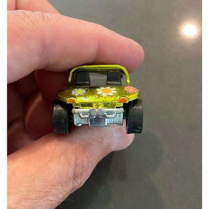 1970 Hot Wheels Redline “Sand Crab” Spectraflame Yellow Die-Cast Car Toy