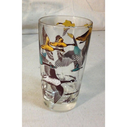 Vintage Hazel Atlas Wild Birds Glass Tumblers Set of 11 – Pheasants & Geese