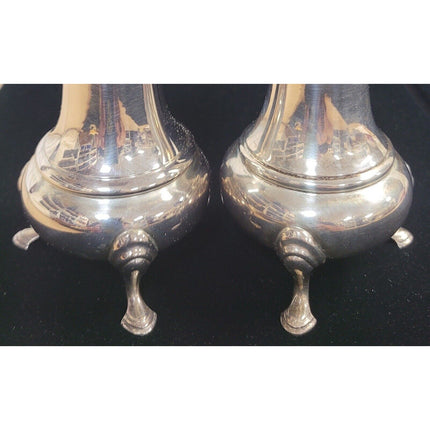 Sterling Grogan & Co Pittsburgh PA Salt and Pepper With Salts and Bags