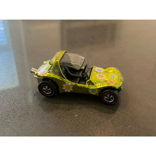 1970 Hot Wheels Redline Sand Crab Spectraflame Yellow Diecast Vintage