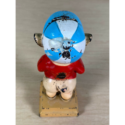 Hubley Cast Iron Porky Pig Still Bank