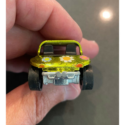 1970 Hot Wheels Redline “Sand Crab” Spectraflame Yellow Die-Cast Car Toy