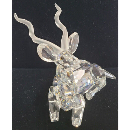Swarovski Crystal Kudo Gazelle Figurine 1994 “Inspiration Africa” w/ Box & COA