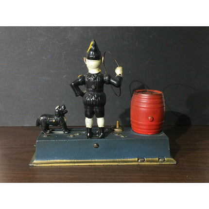 Hubley "Trick Dog" Mechanical Cast Iron Toy Bank