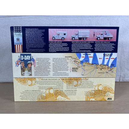 3x Lledo 50th Anniversary Military Die-Cast Sets US Army D-Day Pearl Harbor NIB