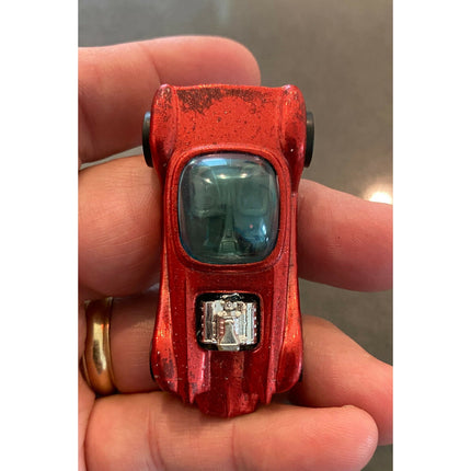 1968 Hot Wheels Redline "Beatnik Bandit" Diecast Car Toy – Spectraflame Red