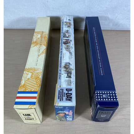 3x Lledo 50th Anniversary Military Die-Cast Sets US Army D-Day Pearl Harbor NIB