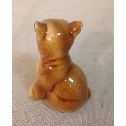 Vintage Goebel West Germany Sitting Puppy Figurine – 2.5" Ceramic Dog