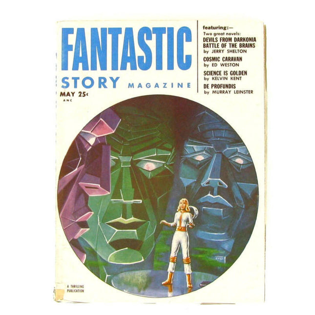 Fantastic Story May 1953 Pulp – Emshwiller Cover Art | Best Books Inc.