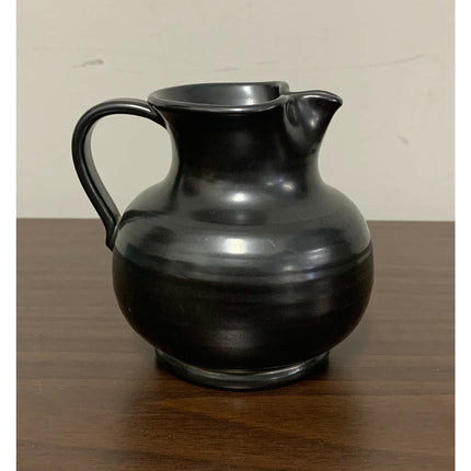 Handmade Prinknash Pottery Stoneware Pitcher – England w/ Partial Label