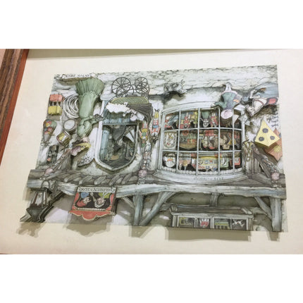 1973 Anton Peck 3D Diorama "Toy Shop" Frame – Hard to Find (HTF)