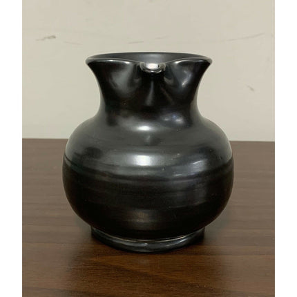 Handmade Prinknash Pottery Stoneware Pitcher – England w/ Partial Label