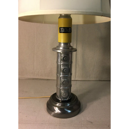 Vintage 1950s 60s RCA Employee Gift Custom Table Lamp Bob Reed Original Parts